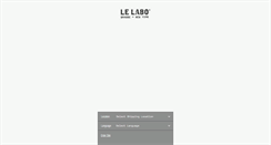 Desktop Screenshot of lelabofragrances.com